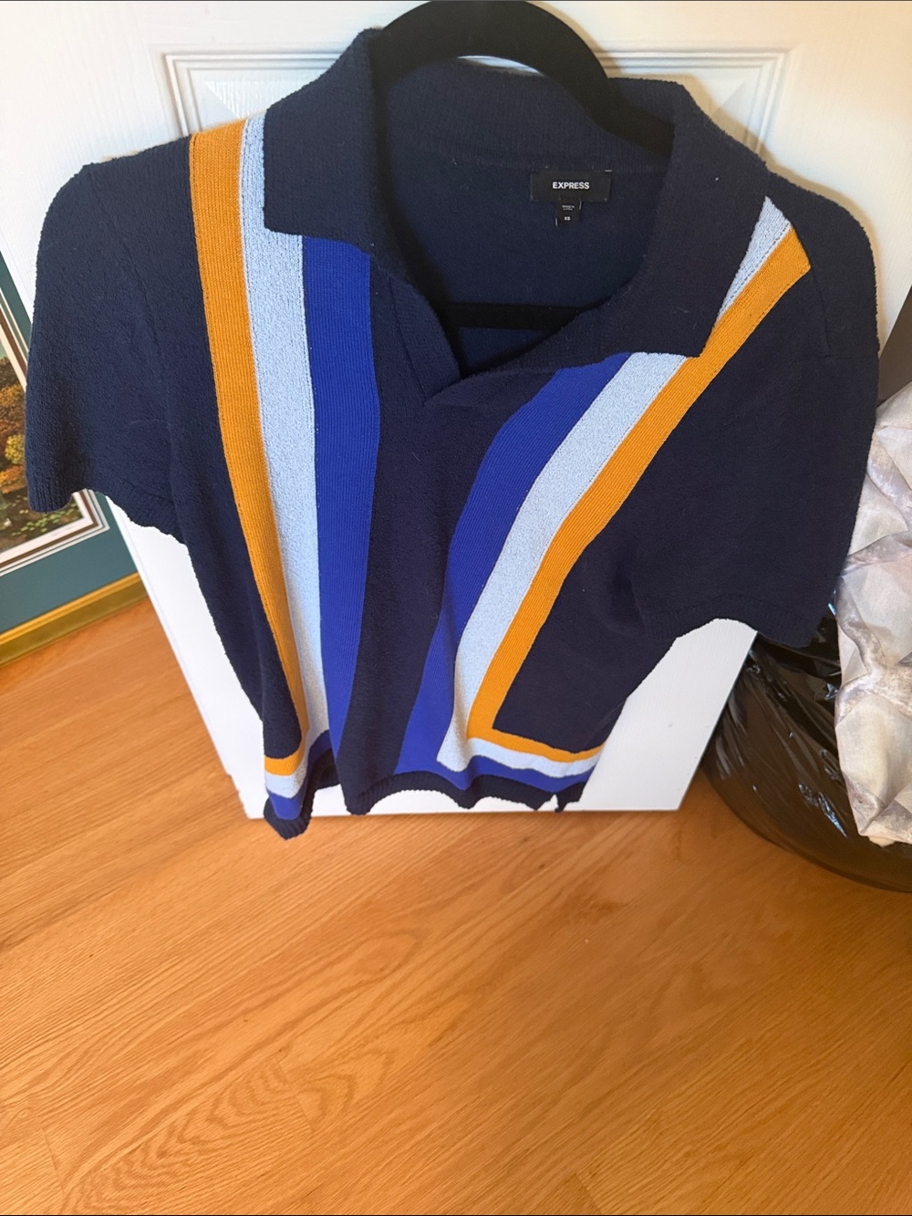 Men’s Express Knit Polo Shirt – XS